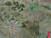 Traseul 5 C - Clinceni - Jilava - Branesti - Fundulea - Alexeni - Branesti - Jilava - Clinceni