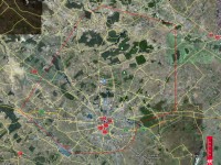 Traseul 6 C - Clinceni - Jilava - Branesti - Belciugatele - Adancata - Puchenii Mari - Sirna - Floresti - Clinceni